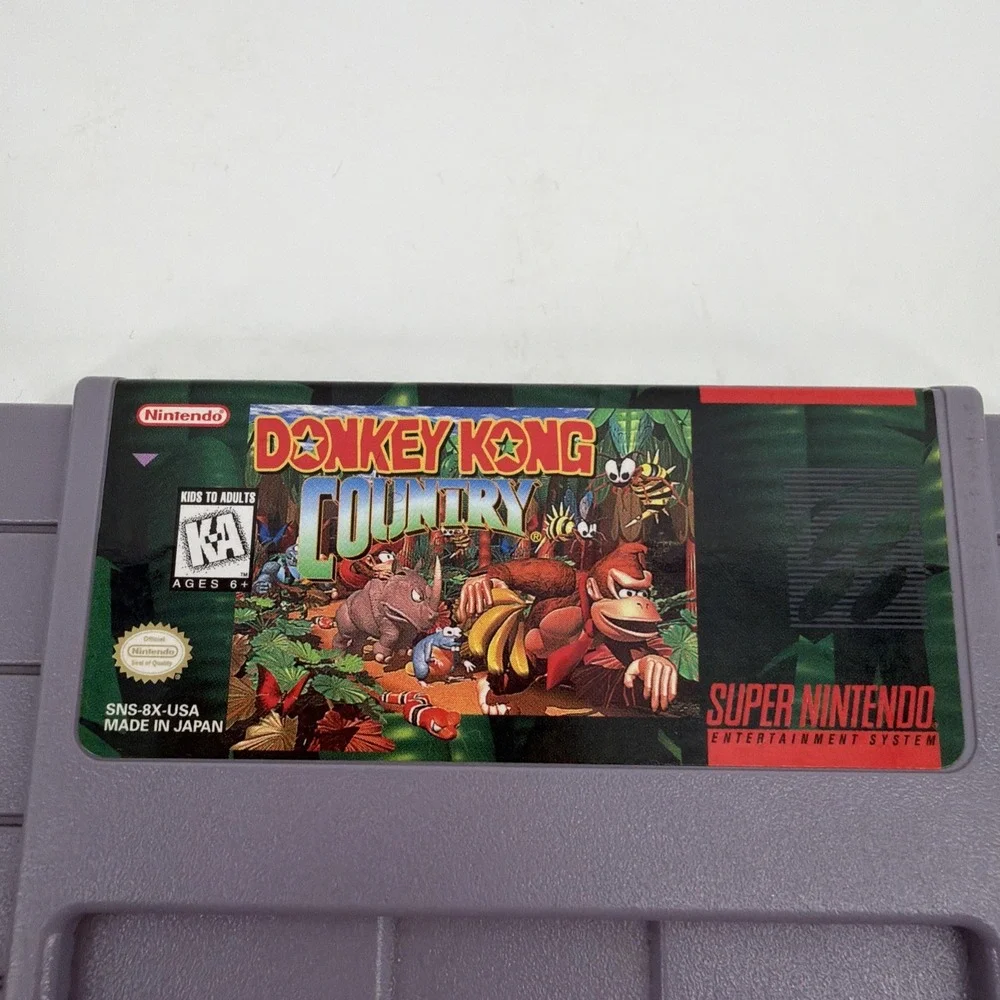 Donkey Kong Country 1 2 3 snes